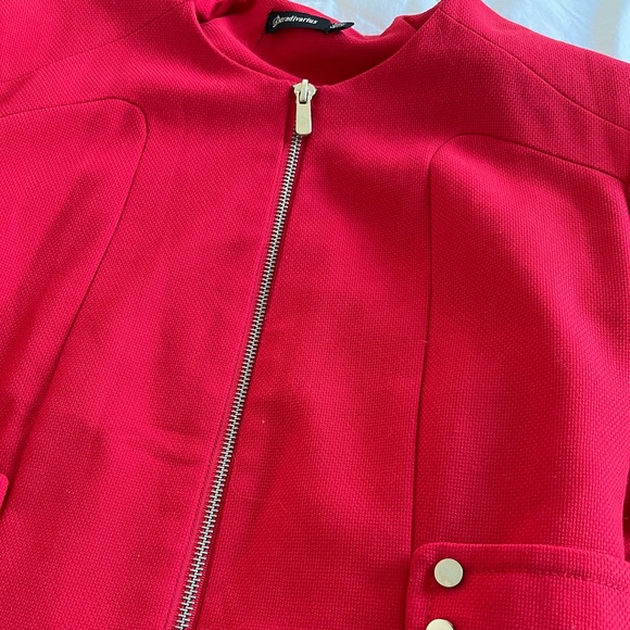 Light Red Spring Jacket - Picture 2 of 5
